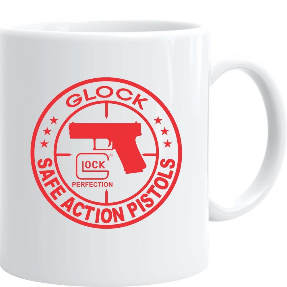 SAFETY ACTION PISTOLS COFFE MUG - 11 Oz. MUG BRAND NEW TEE